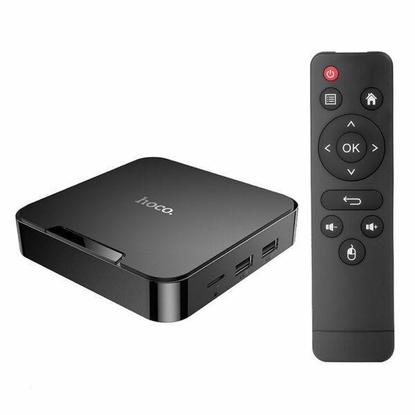 HOCO DQ08 TV Box WiFi HD Μαύρο - Smart TV Box