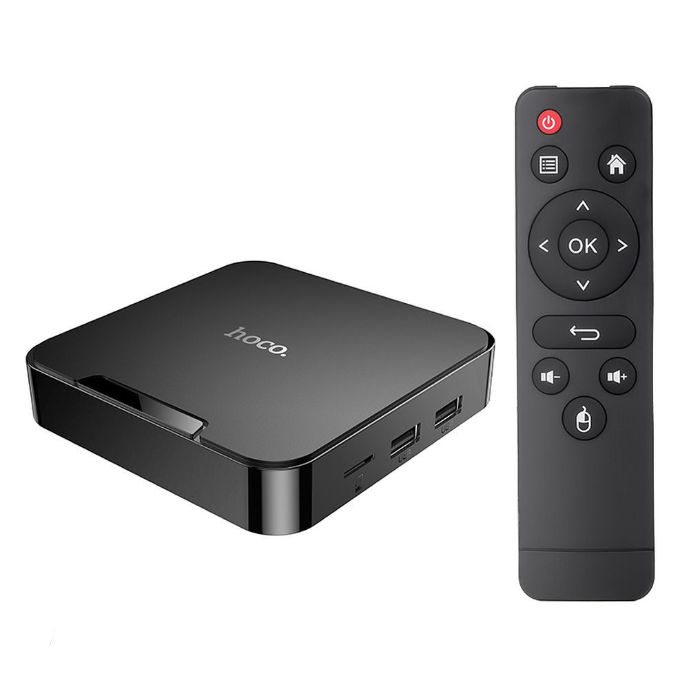 HOCO DQ08 TV Box WiFi HD Μαύρο - Smart TV Box