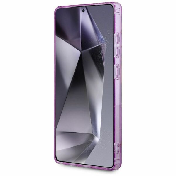 Θήκη Κινητού GUESS Samsung S25 Ultra Μωβ Γκλίτερ Λουλούδια