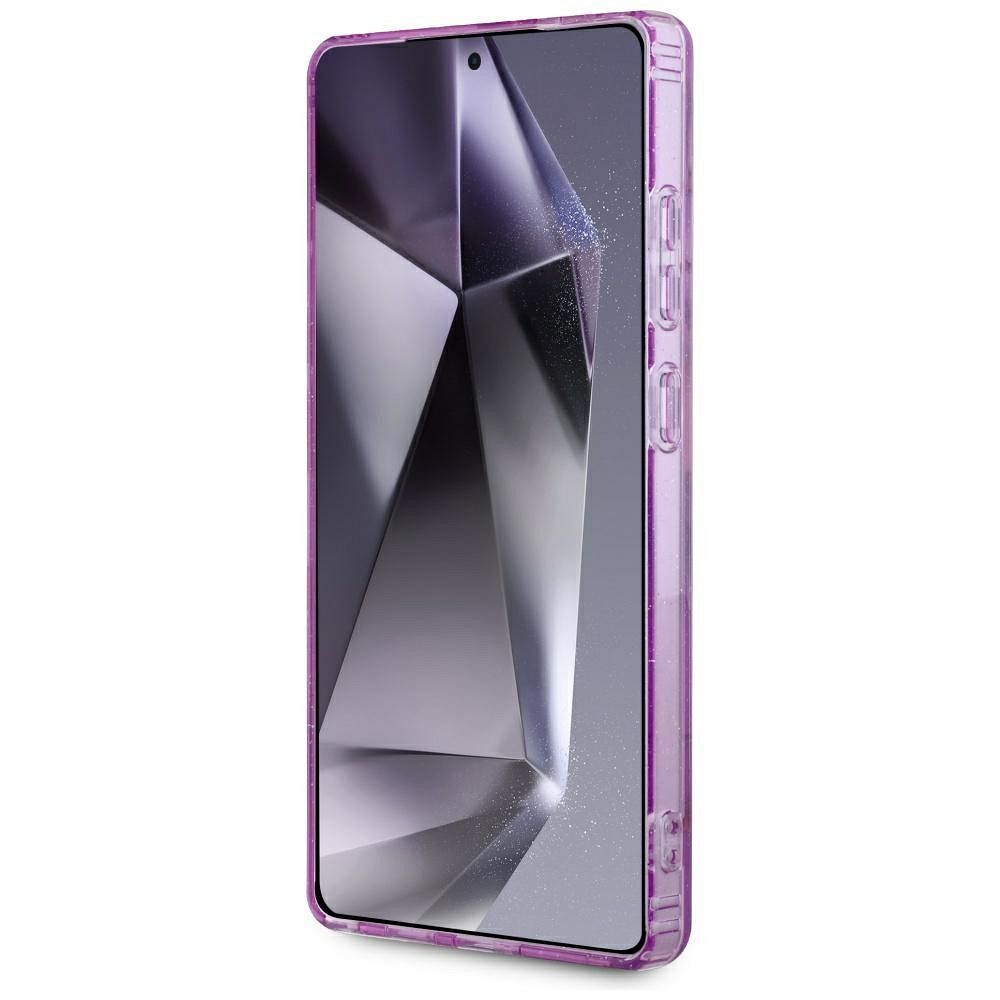 Θήκη Κινητού GUESS Samsung S25 Ultra Μωβ Γκλίτερ Λουλούδια