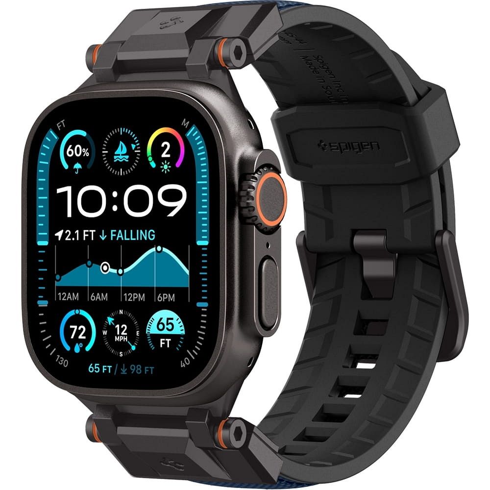 SPIGEN case DURAPRO ARMOR for APPLE Watch 6/7/8/9/10/SE/ULTRA 1/2 (44/45/46/49 mm) navy blue