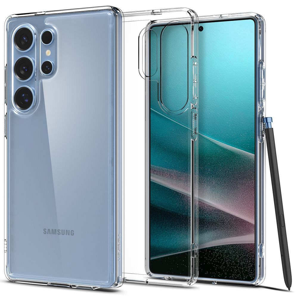 SPIGEN case ULTRA HYBRID for SAMSUNG S25 Ultra crystal clear