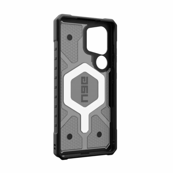 UAG Urban Armor Gear case PATHFINDER CLEAR MAGNET with built-in magnet for SAMSUNG S25 Ultra 5G ash