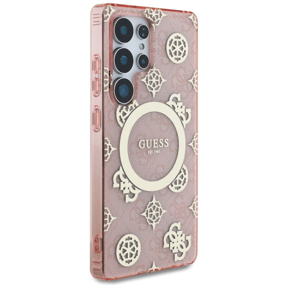 Θήκη Κινητού GUESS Samsung S25 Ultra Peony Pink Μαγνητική