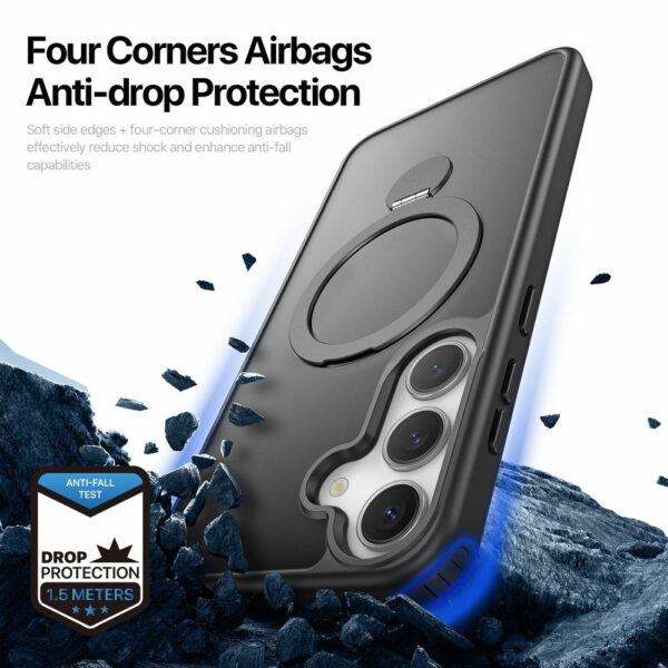 DUX DUCIS case YIND compatible with MagSafe for SAMSUNG S25 black