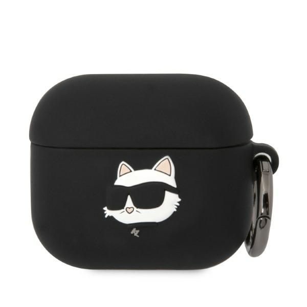 KARL LAGERFELD futerał do APPLE AirPods 3 KLA3RUNCHK black