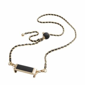 Chain / Rope with holder GLAMOUR fit all models 80mm max width BLACK