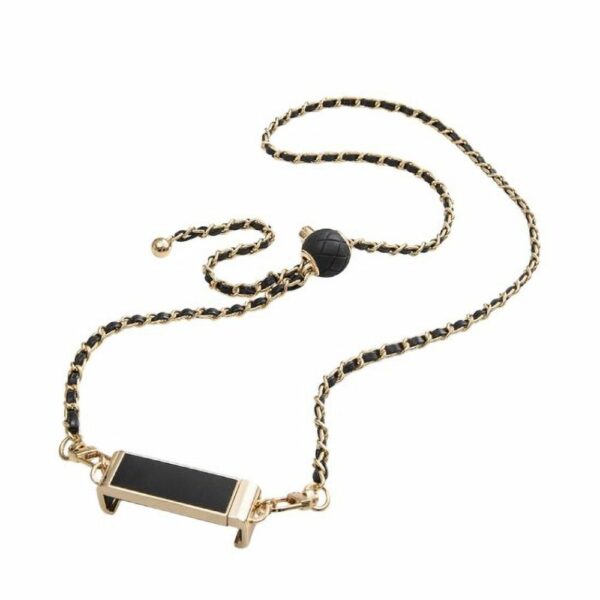 Chain / Rope with holder GLAMOUR fit all models 80mm max width BLACK