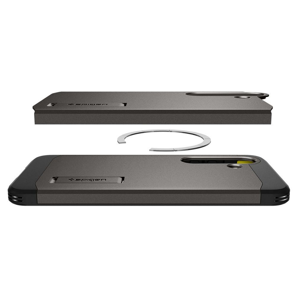SPIGEN case TOUGH ARMOR compatible with MagSafe for SAMSUNG S25 Plus gunmetal