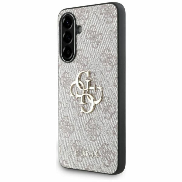 GUESS case for SAMSUNG A56 GUHCSA564GMGPI (4G PU Big Logo) pink