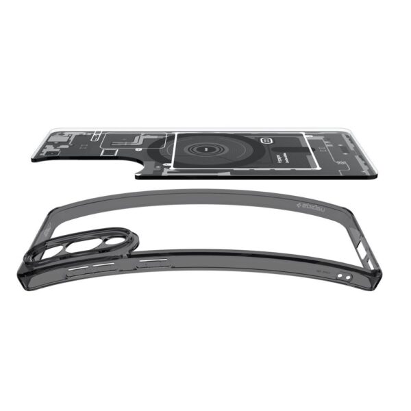SPIGEN case ULTRA HYBRID MAG compatible with MagSafe for SAMSUNG S25 Edge zero one black