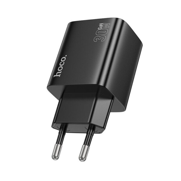 HOCO charger 2 x Type C + 2 x USB A PD QC3.0 3A 20W N56 black