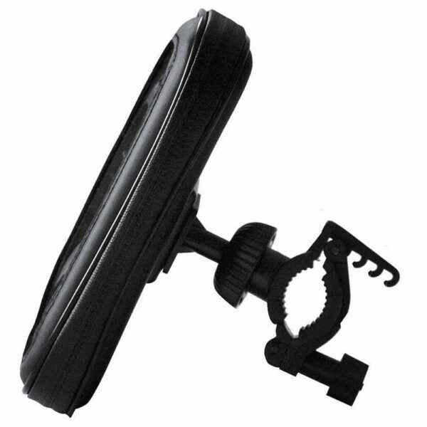 ART leather bike holder for handlebar for mobile phone / GPS / MP4 AX-16 black
