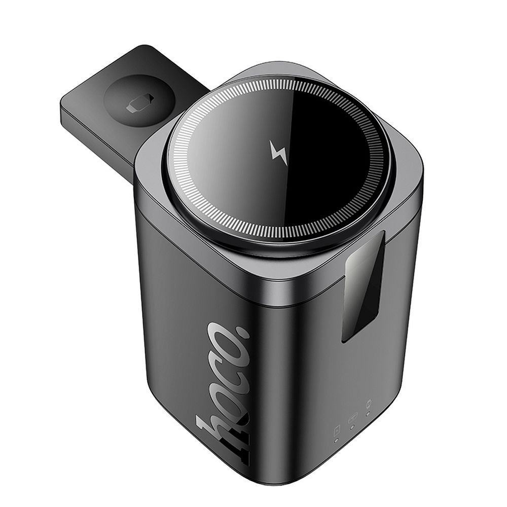 Ασύρματος Φορτιστής HOCO 6 σε 1 για Apple Watch & Συσκευές PD/QC 65W CQ20A Μαύρος