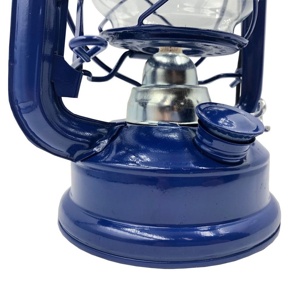 Oil lamp 24.5 cm RC034 blue