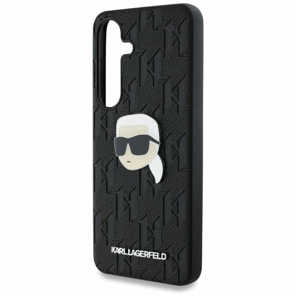 KARL LAGERFELD case for SAMSUNG S25 Plus KLHCS25MPGKLKIPK (PU Monogram K. Head Pin) black