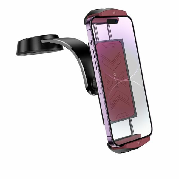HOCO car holder for center console (4,5" - 13") H68 black and red