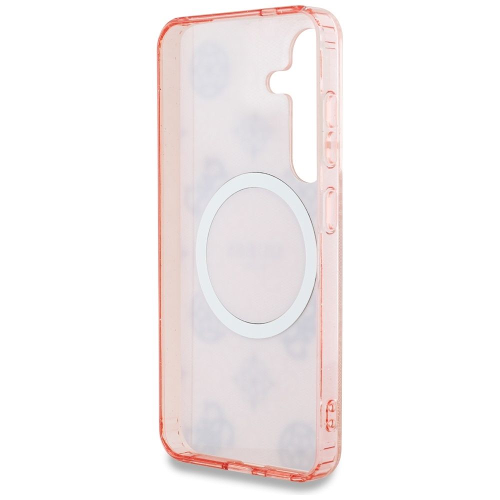Θήκη Κινητού GUESS Samsung S25 Magnetic Peony Ροζ