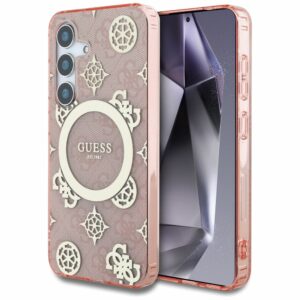Θήκη Κινητού GUESS Samsung S25 Magnetic Peony Ροζ