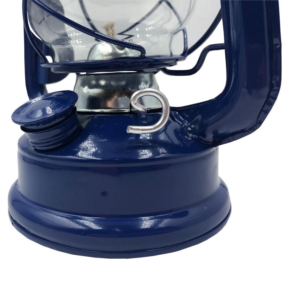 Oil lamp 24.5 cm RC034 blue