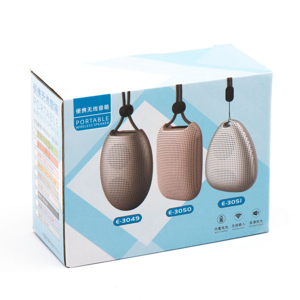 Wireless speaker E-3049 3W 500mah green