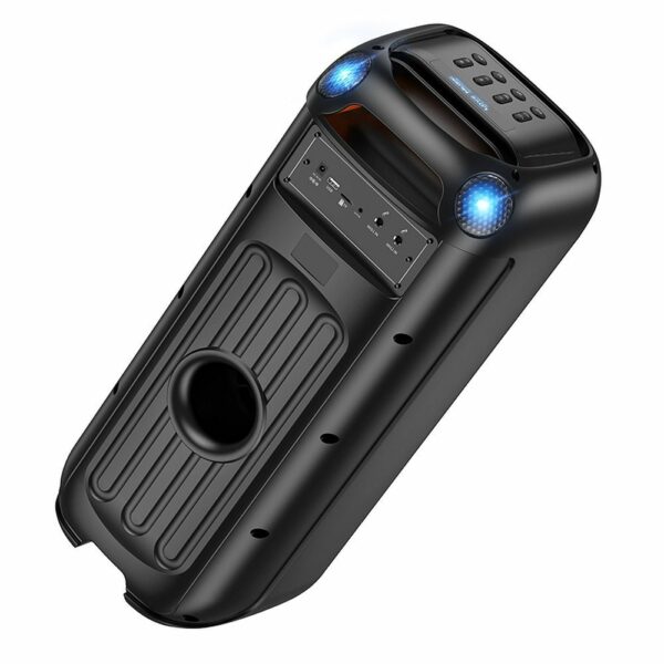 HOCO speaker bluetooth + 2 x wireless microphones HA13 Pro black