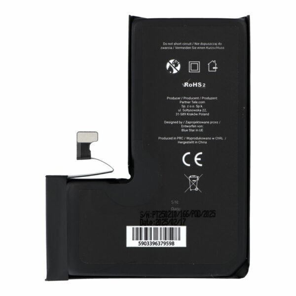 BLUE STAR HQ battery for IPHONE 15 Pro 3274 mAh