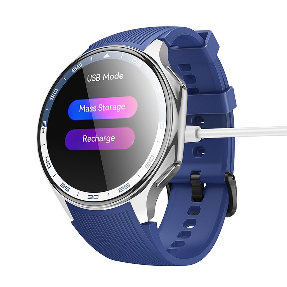 HOCO smartwatch with call function AMOLED Y24 silver
