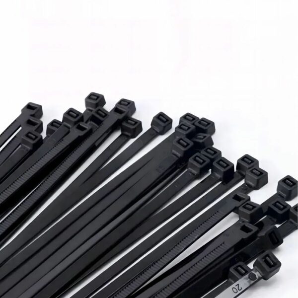 Cable ties 4,8 x 200 mm 100 pieces RC-K-1296 black