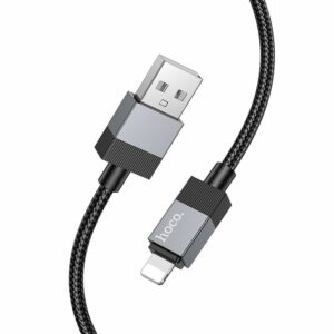 HOCO cable USB A to Lightning 2,4A X110 black