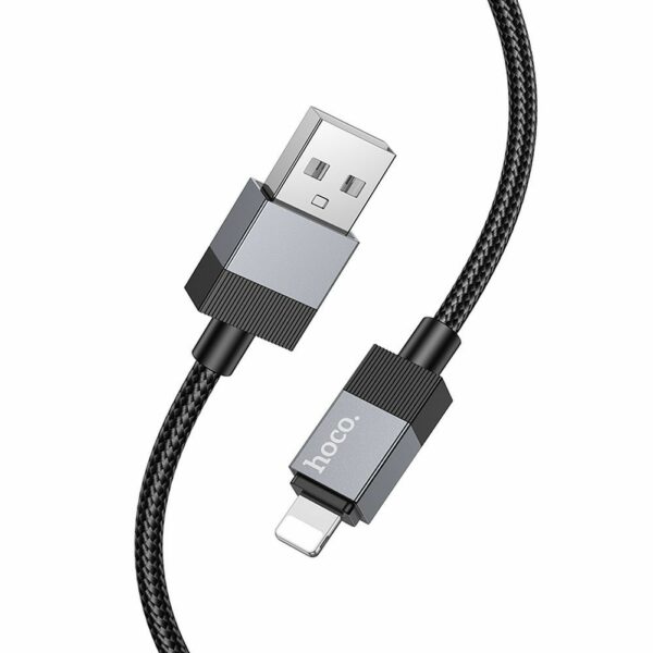 HOCO cable USB A to Lightning 2,4A X110 black