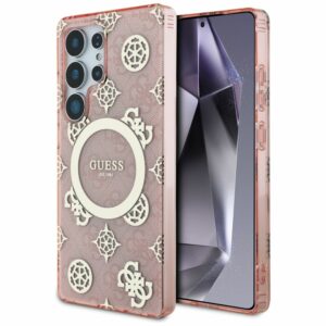Θήκη Κινητού GUESS Samsung S25 Ultra Peony Pink Μαγνητική