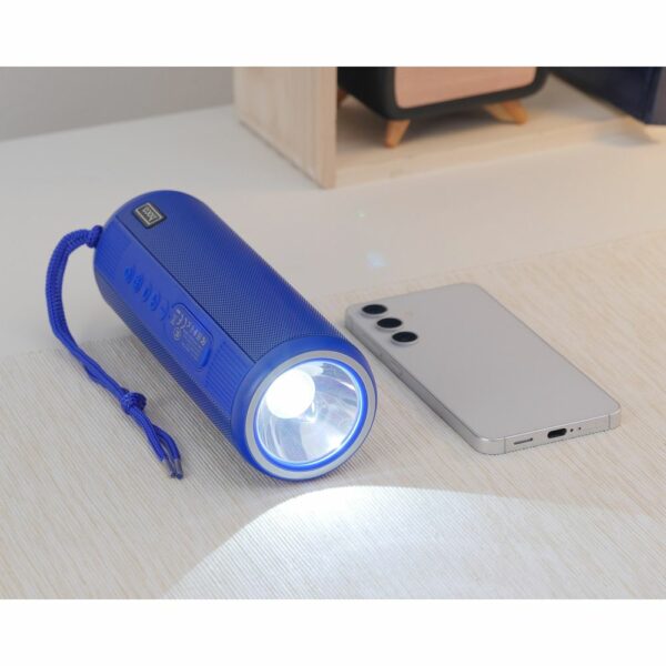 HOCO bluetooth / wireless speaker + flashlight Bora sports HC1 blue