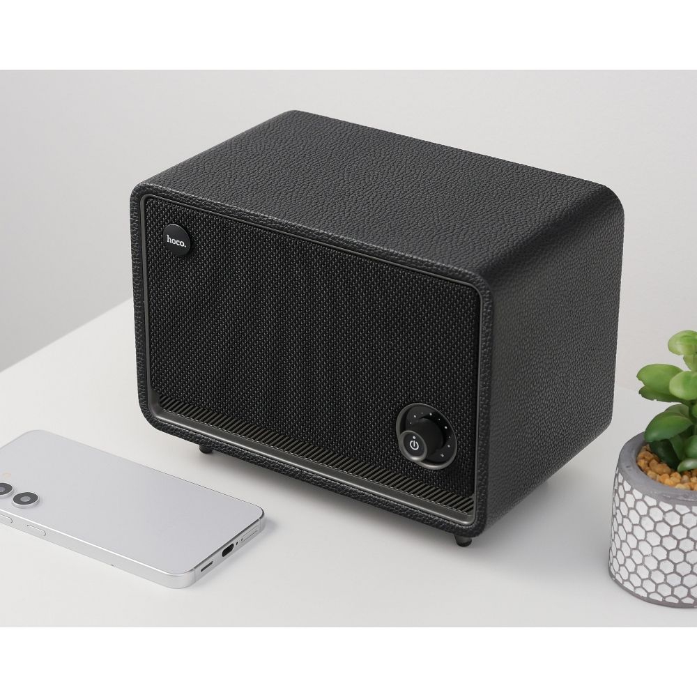 HOCO speaker bluetooth retro style BS65 black