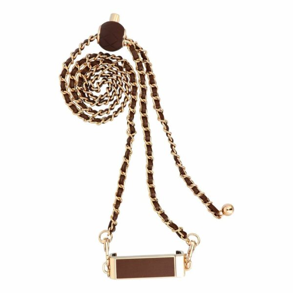 Chain / Rope with holder GLAMOUR fit all models 80mm max width BROWN