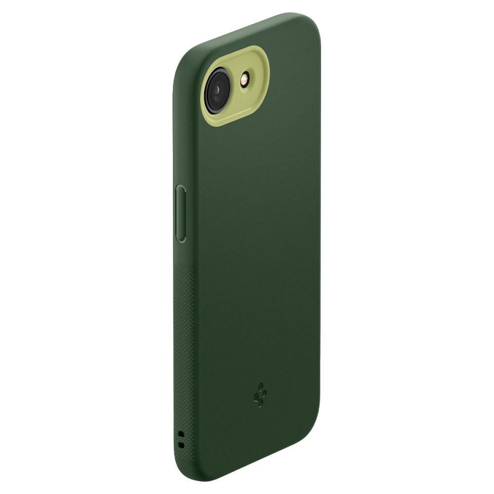 SPIGEN case NANO POP MAG compatible with MagSafe for IPHONE 16e avo green