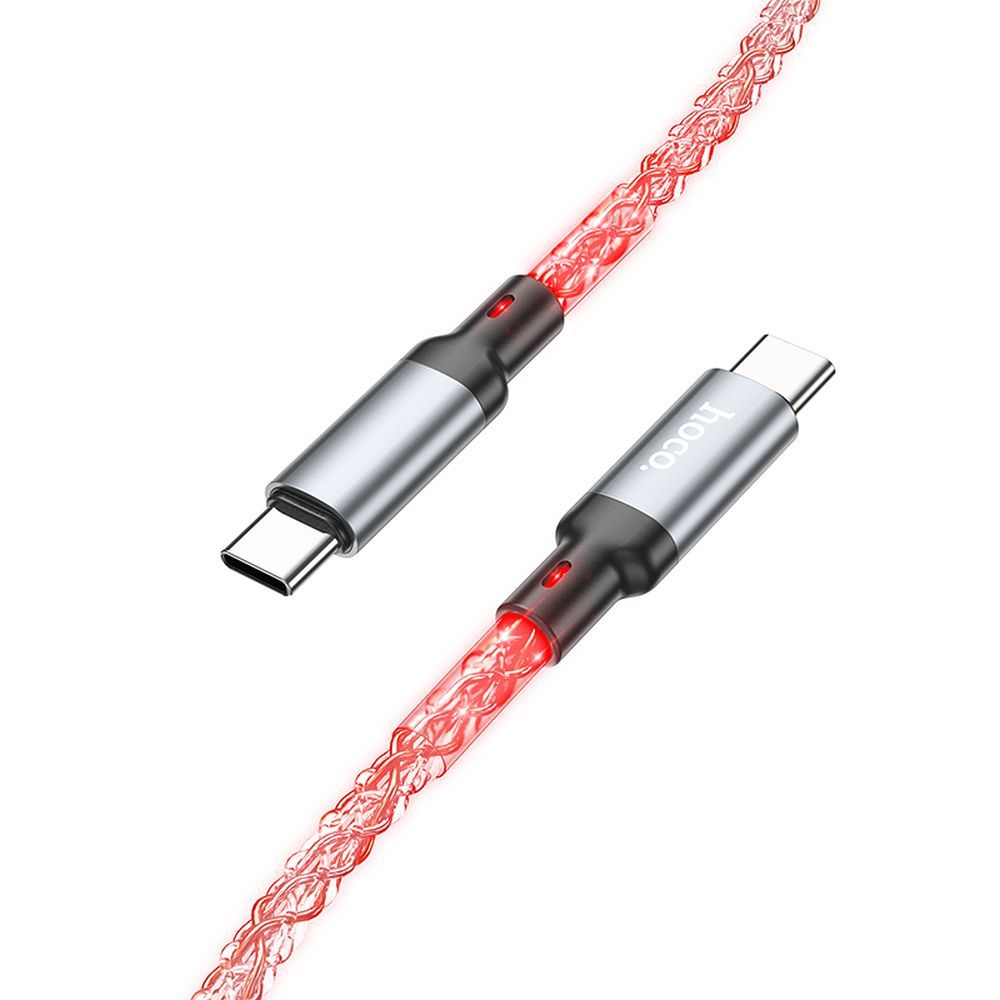 HOCO cable Type C to Type C 3A 60W U112 1 m gray