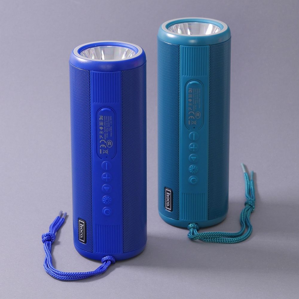 HOCO bluetooth / wireless speaker + flashlight Bora sports HC1 blue