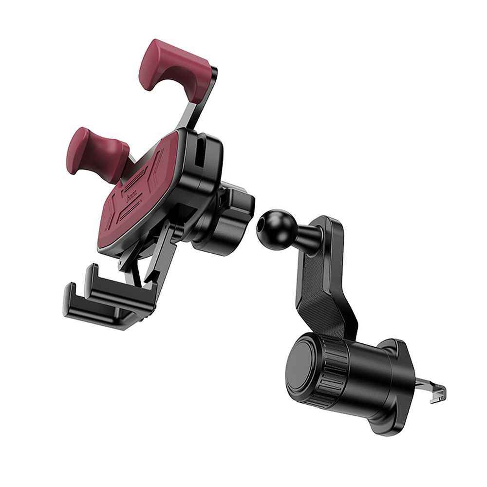 HOCO gravity car holder for air vent H66 black and red