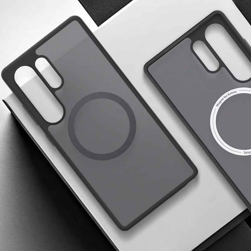 Spigen for SAMSUNG original Clear Magnet Case for SAMSUNG Galaxy S25 Ultra GP-FPS938PGBJW black blister