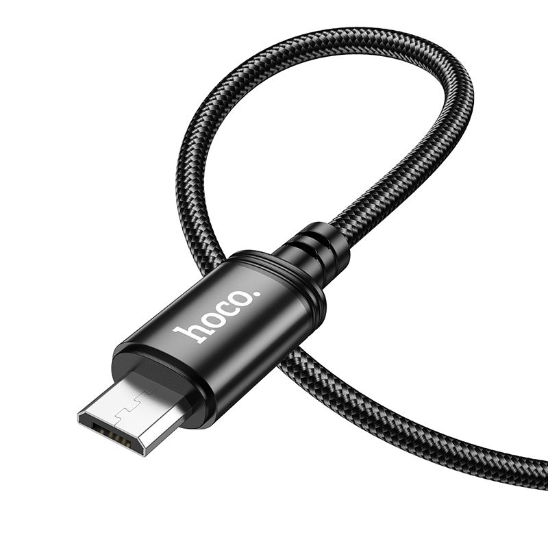 HOCO cable USB A to Micro USB 2,4A X89 1 m black