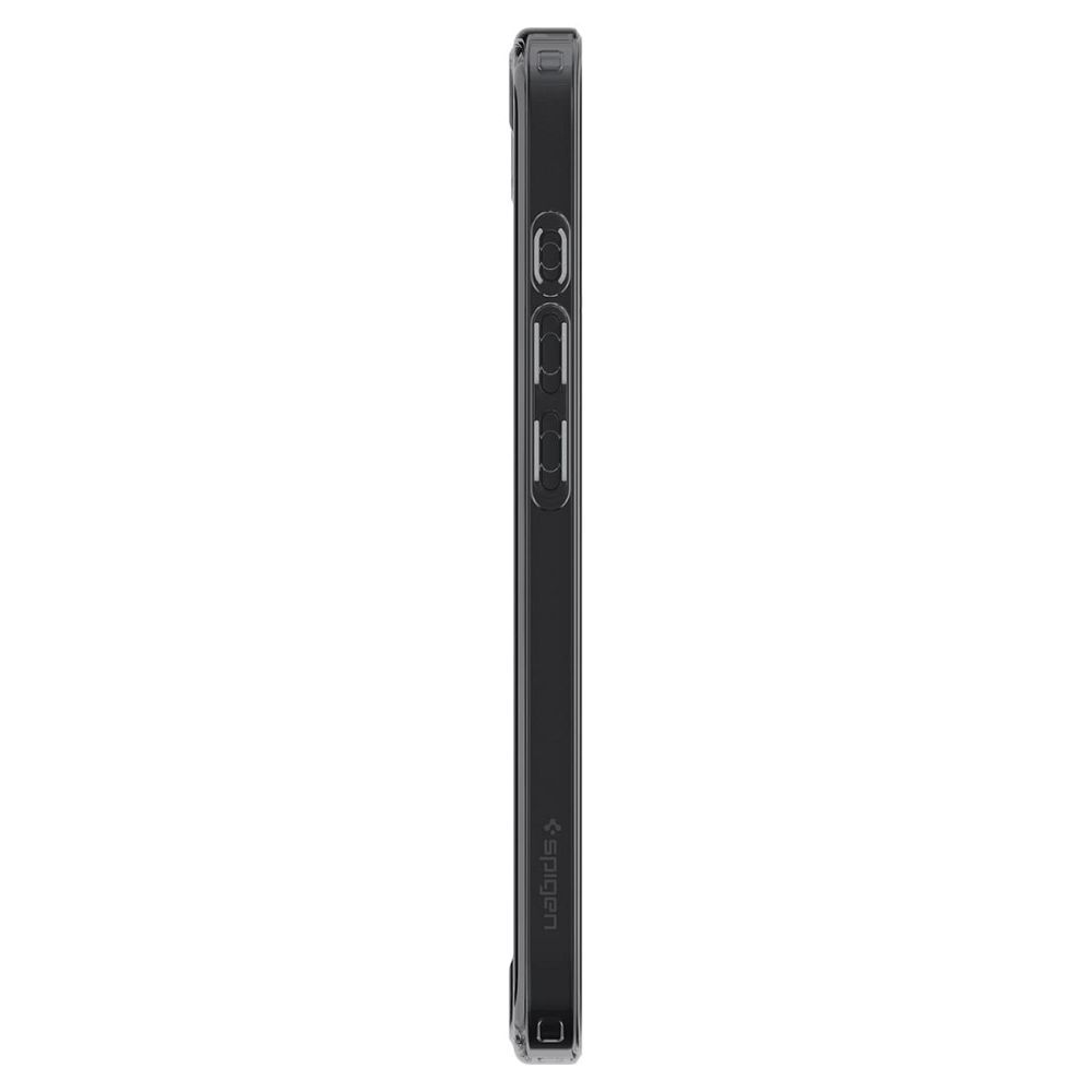 SPIGEN case ULTRA HYBRID MAG compatible with MagSafe for IPHONE 16E 2025 zero one black