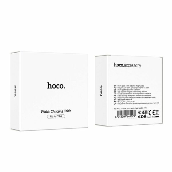 HOCO smartwatch charging cable Y24 0,6 m white