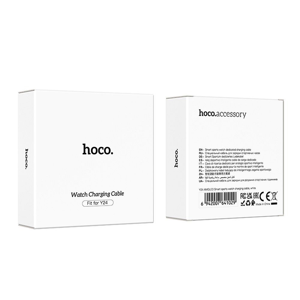 HOCO smartwatch charging cable Y24 0,6 m white