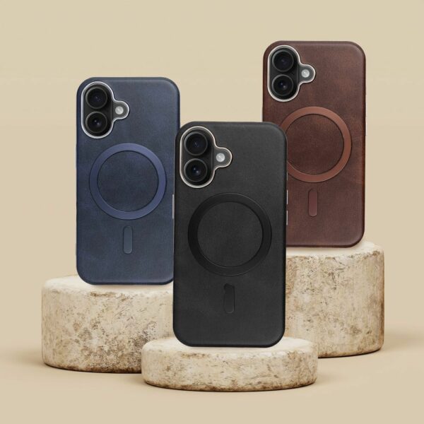 GENTLEMAN MAG COVER Case compatible with MagSafe for IPHONE 14 PRO MAX navy blue