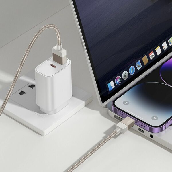 HOCO cable USB A to Lightning 2,4A X110 1 m gold