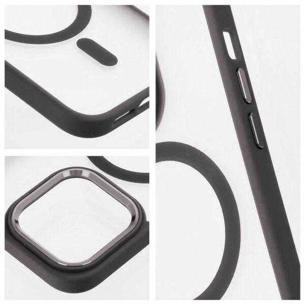 MATTE MAG COVER case compatible with MagSafe for IPHONE 15 Pro titanium