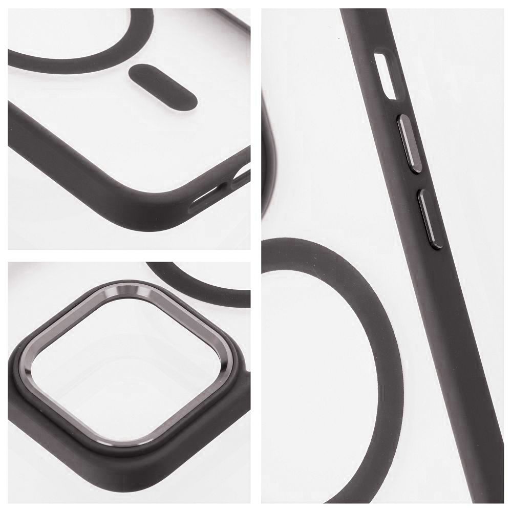 MATTE MAG COVER case compatible with MagSafe for IPHONE 15 Pro titanium