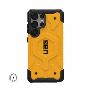 UAG Urban Armor Gear case PATHFINDER MAGNET with built-in magnet for SAMSUNG S25 Ultra 5G heritage yellow