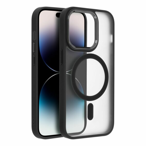 MATTE MAG COVER case compatible with MagSafe for IPHONE 16 Pro Max black